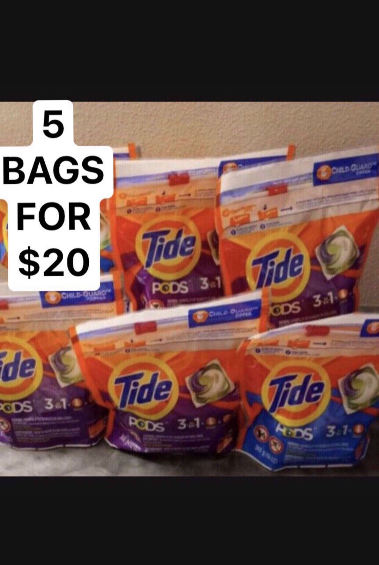 TIDE POD BUNDLE!!!! A TOTAL OF 80 PODS!!