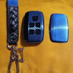 Range Rover Key Ring With Key Fob Case
