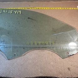 07-13;Driver Door Window And Back Seat Window 