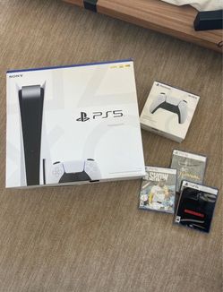 Brand New Disc Version Bundle + Extra Controller & 3 Games