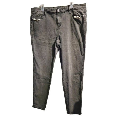 A.N.A Jeggings Plus Size Stretch Woman's Skinny Jeans 20W