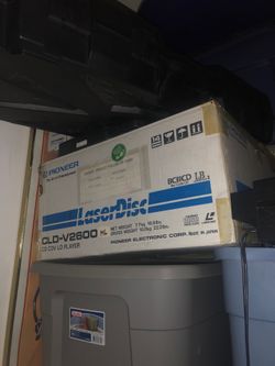 Pioneer laserdisc player new in box