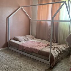 Floor Bed Frame Only 