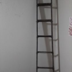 Old Wooden Ladder - Decor As Is