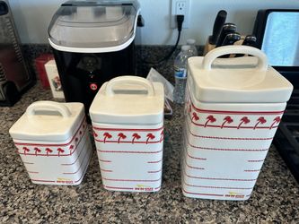 In N Out - Ceramic Food Canisters