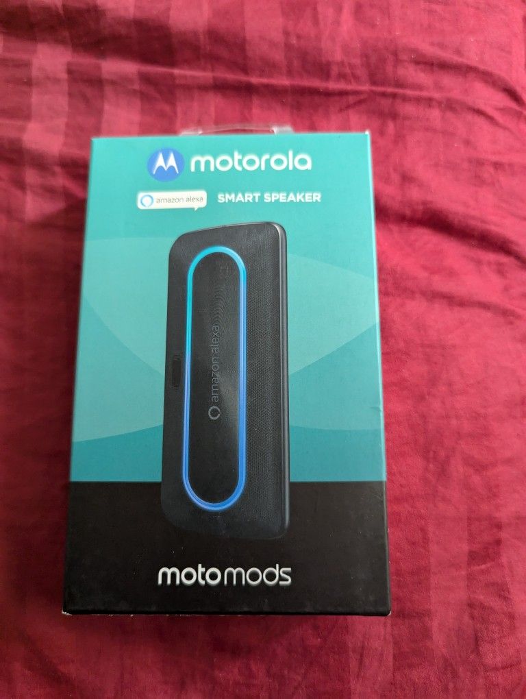 Motorola Smart Speaker with Amazon Alexa for Moto Z, Moto Z Play, Moto Z2 Force