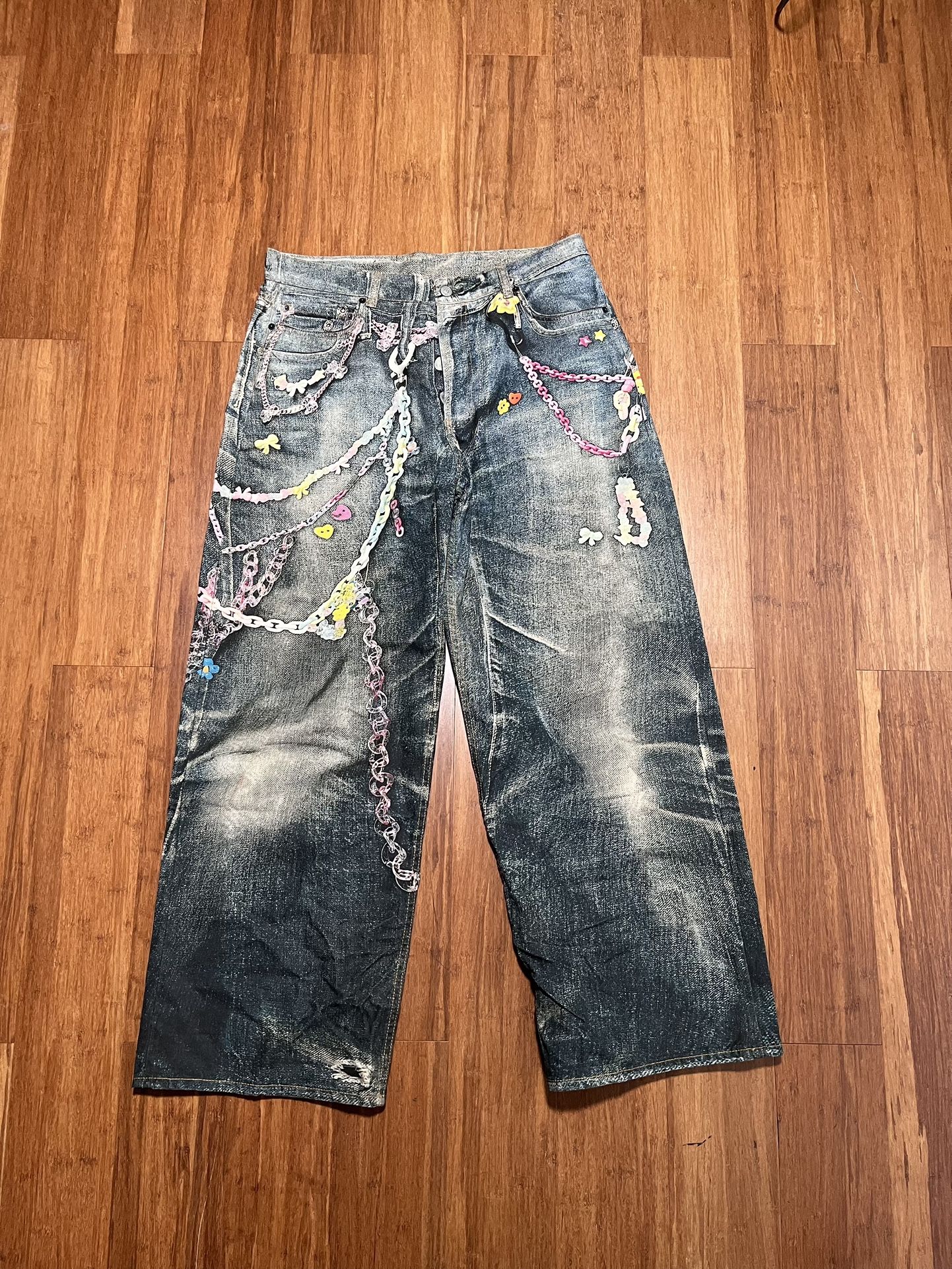 Acne Studios 1981M Kawaii Keychain Jeans