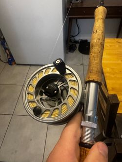 Orvis Mach IV with lamiglas rod