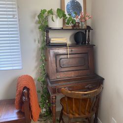 Vintage Antique Secretary Desk 