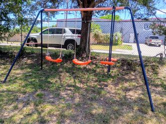 Outdoor Playground Swing Set