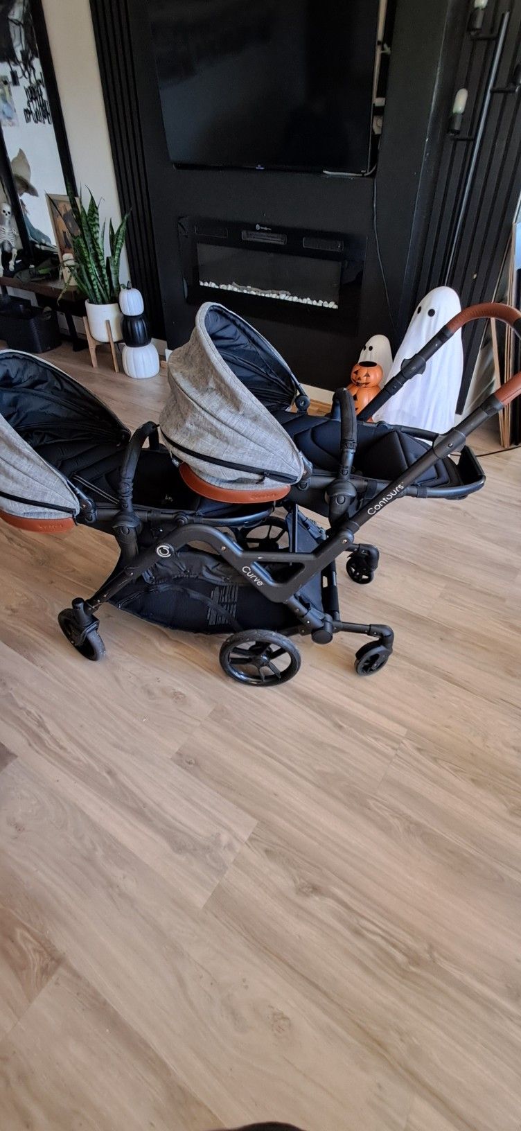 Double Stroller Contours Curve