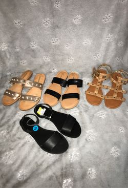 Women’s sandals some new all for $20