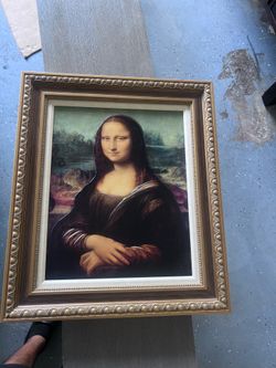 Mona Lisa frame picture