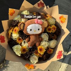 Fall Ramo Buchon Flower Bouquet Thanksgiving