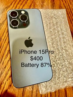 Apple iPhone 15 Pro 128 GB factory Unlock unlocked any carrier