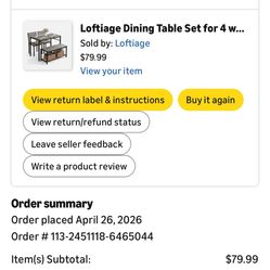 Dining Table