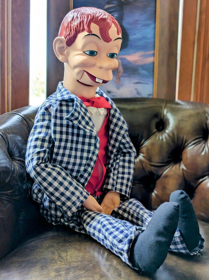 Vintage Mortimer Snerd Ventriloquist Dummy Doll Working Juro 1968