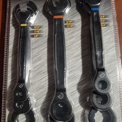 Klein Tools 8-piece Ratcheting Box Wrench Set