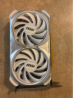 MSI Ventus 2X White OC GeForce RTX 4060 8GB Graphics Card - Great Condition