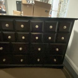 Tall Chest Dresser Eight Drawers 