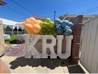 Marquee Letters and Numbers