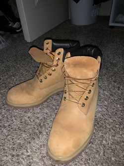 Timberland Mustard Yellow Boots Size 11