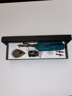 Feather Ink Pen Kit. Special Gift For You. Vangoal