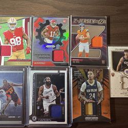 NBA/NFL Patch Lot