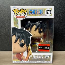 Funko Pop! One Piece: Red Hawk Luffy #1273 AAA Anime Exclusive 