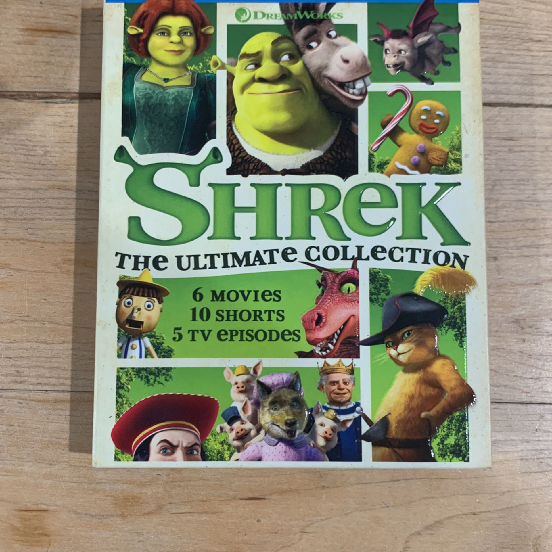 Shrek The ultimate Collection—6Movies+10 Shorts+5TV Episodes