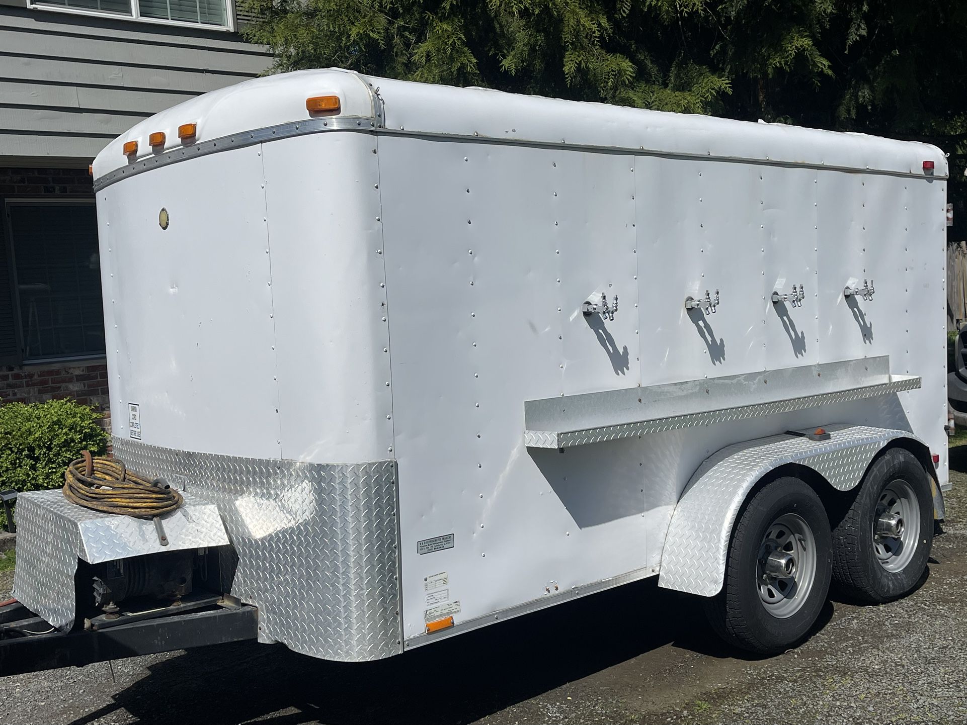 2007 REEFER/REFRIGERATED TRAILER WITH BUILT IN TABS