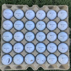 30 Golf ⛳️ Balls Taylor Made Tour Response 