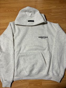 Essentials fear of god light oat hoodies