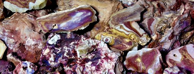 ROCKS! Bullseye Chalcedony And More!