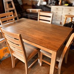 Table And 4 Chairs