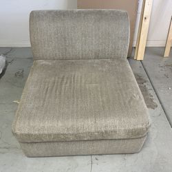 Beige Lounge Chair