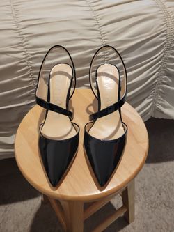 Calvin Klein patent leather pumps