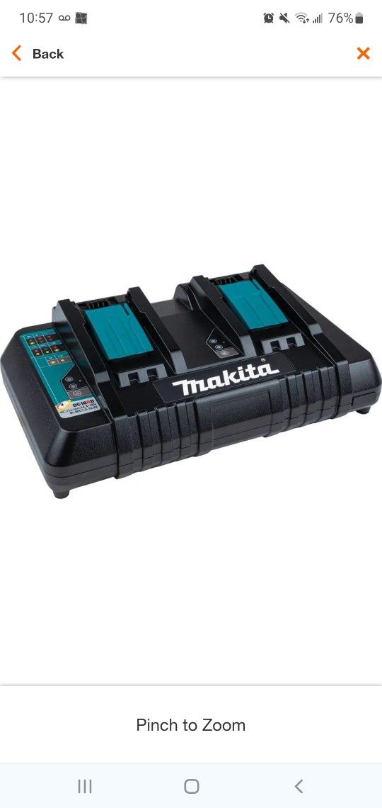 Makita 18v Battery Charger 