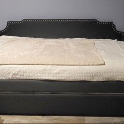 Dark Gray Twin Trundle 