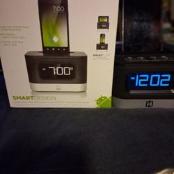 Digital Clock Radio Phone Charger