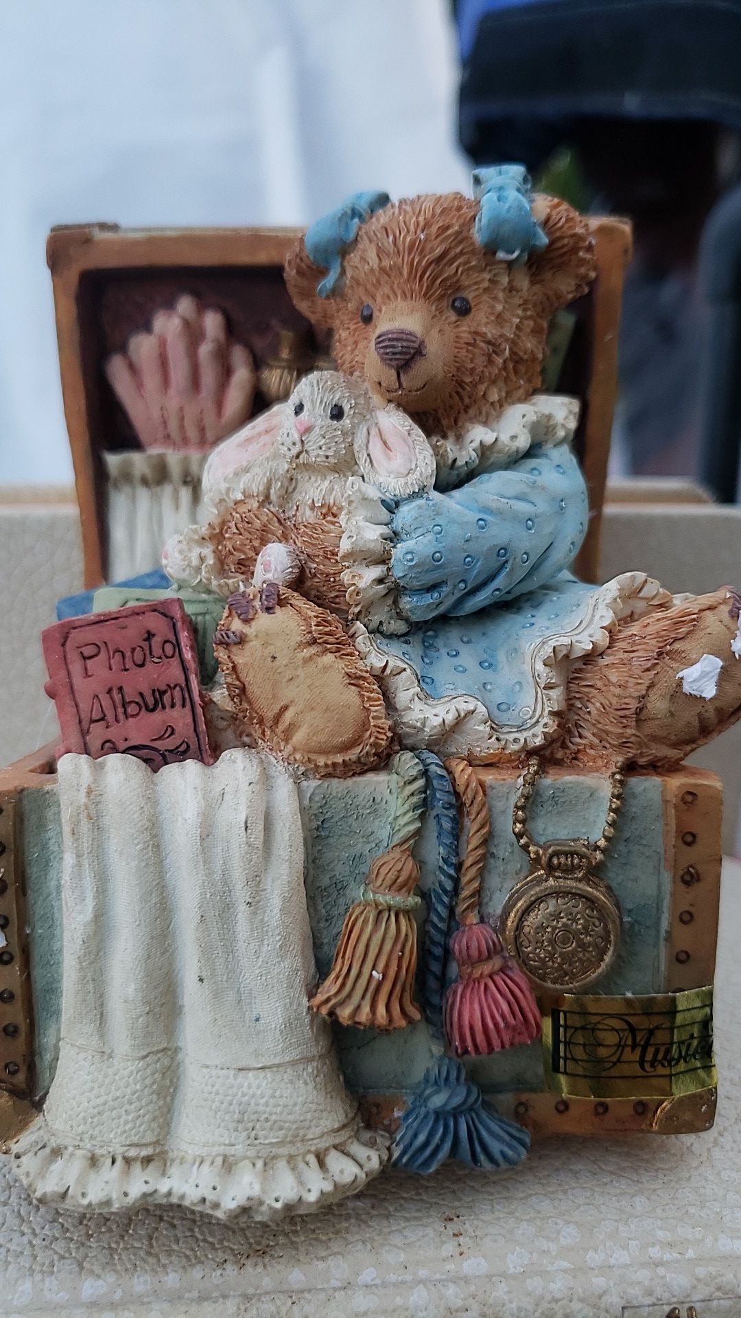 Treasure chest teddy bear