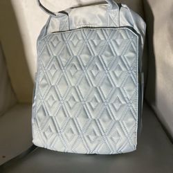 Baby blue baby backpack diaper bag