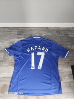 Adidas Chelsea FC Eden Hazard#17 13/14 Home Soccer Jersey for Sale