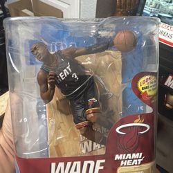 Miami Heat Big 3 LeBron James Wade Bosh McFarlane Figures + Sports Illustrated Lot 🔥