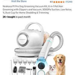 Dog Grooming Vacum 6 In 1