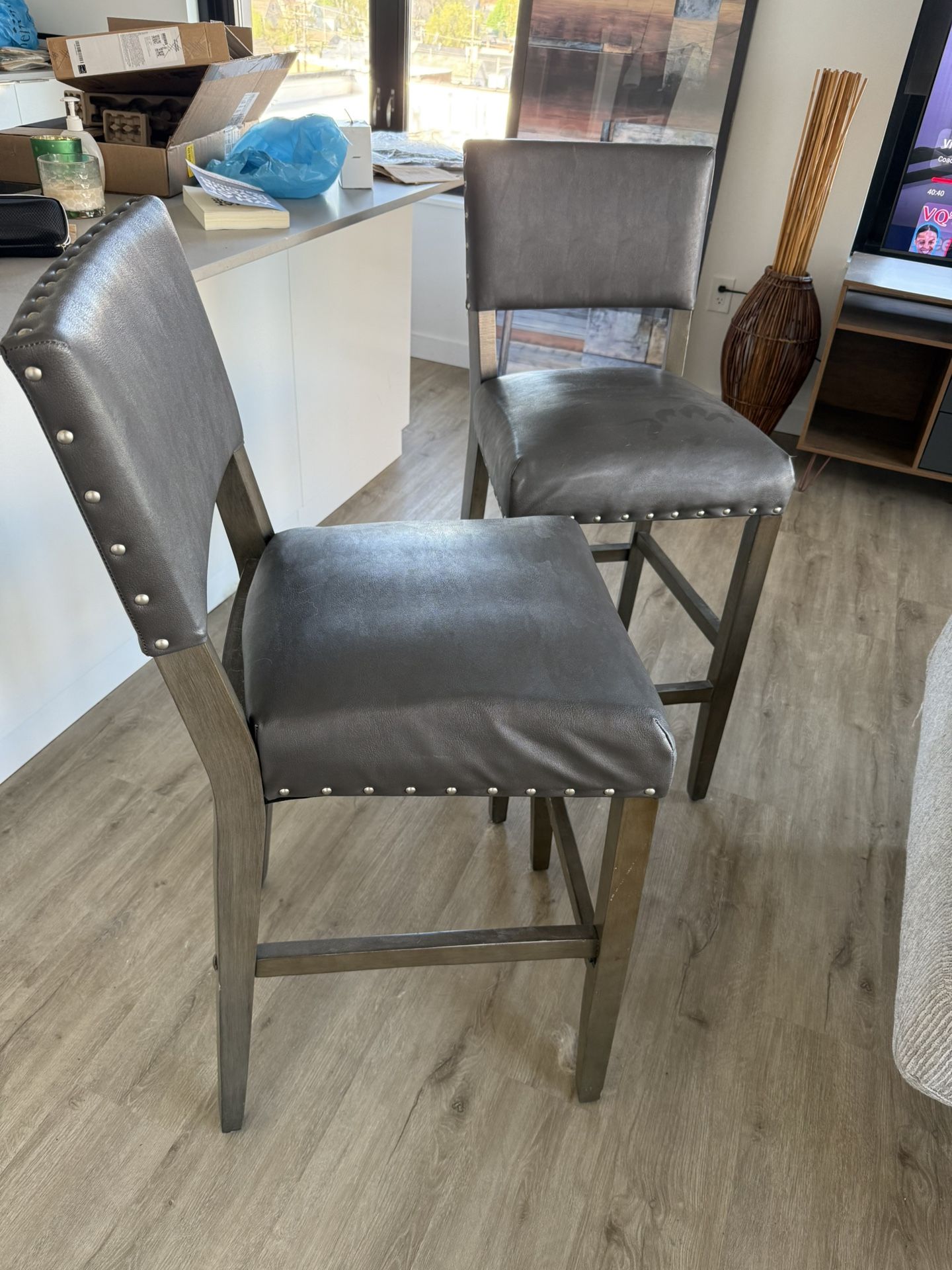 Two Bar Stools