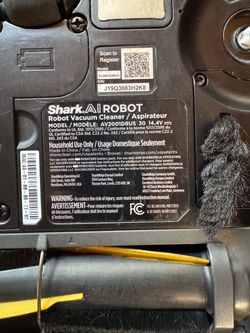 Shark AI Robot Vacuum Cleaner AV2001DRUS