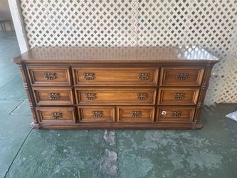 All Wood Dresser