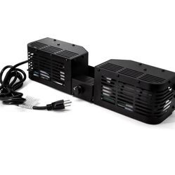 Criditpid Replacement 3 Front Mount Blower Assembly for Avalon1250i / 1750i Spokane Wood Insert, Lopi 1250i / 1750i Republic Wood Insert, Answe