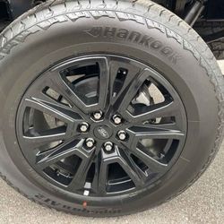 NEW 2025 FORD F150 PLATINUM 20' GLOSS BLACK  WHEELS TAKEOFFS 